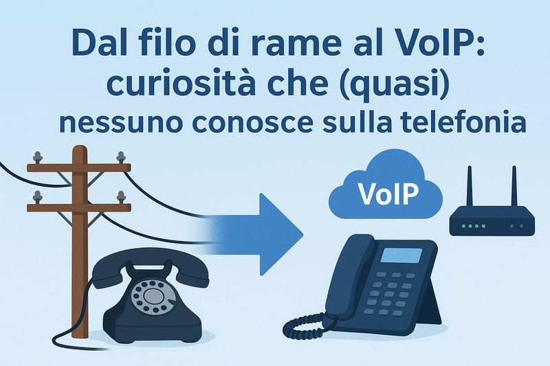 Dal filo di rame al VoIP