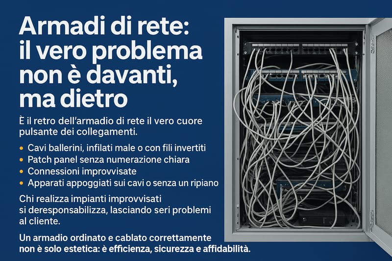 Armadi di rete disordinati